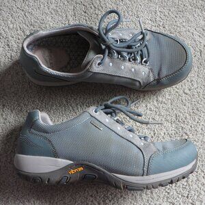 Dansko Womens Peggy Hiking Shoes Size 39/9/8.5 Gray/Slate Suede Waterproof